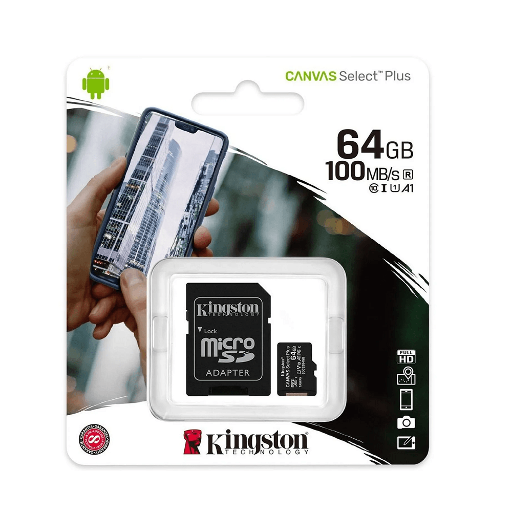 Tarjeta de Memoria Micro Sd64gb Kingston